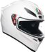 AGV K1 S E2206 White 028 Integraalhelm - Helm