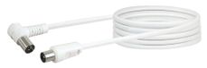 Schwaiger KVKW30 532 coax-kabel 3 m IEC Wit