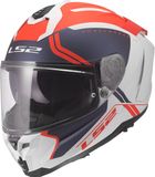 LS2 FF817 Challenger II Titan Helm Blauw/Rood XXL
