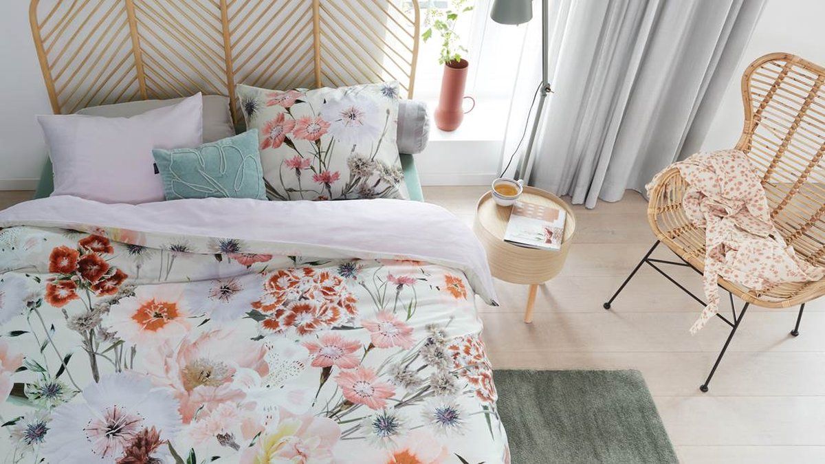 Beddinghouse Floret Dekbedovertrek - Eenpersoons - 140x200/220 cm - Multi