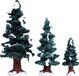 Lemax Arbre de Noël Evergreen - Lot de 3