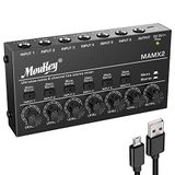 Moukey MAMX2 Ultra geluidsarme 6-kanaals lijnmixer