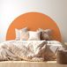 Stickers Tête De Lit - Couleur Tendance - 160 X 130 Cm - Pour Lits (120 À 140 Cm) - Adhésif Mat