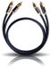 Oehlbach 13831 audio kabel 1 m RCA Zwart