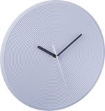Merkloos Relaxdays Wandklok Ø 30,5 cm - Zonder Cijfers - Op Batterijen - Secondewijzer - Keukenklok