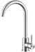 Robinet de cuisine en acier inoxydable, robinet eau chaude et froide pivotant