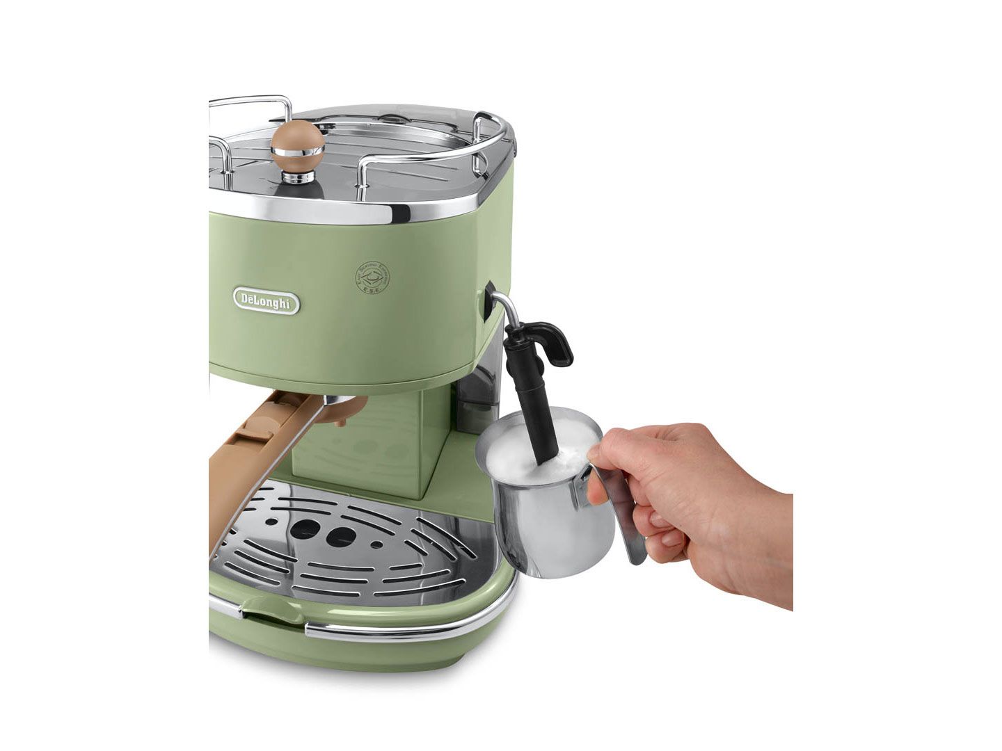 De'Longhi Icona Vintage Volledig Automatische Espressomachine - Groen