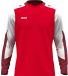 Jako Dynamic Longsleeve Kinderen - Rood / Wit / Donkerrood | Maat: 164