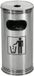 WESCO Staande Asbak | 15 Liter | Metaal - RVS | Afvalbak met Asbak Staand