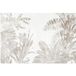 Papier peint panoramique feuilles tropicales 130 cm x 87 cm