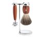 Set Mühle Set Afeitado Brocha Afeitar Tejón, Maquinilla Clásica & Soporte Serie Vivo