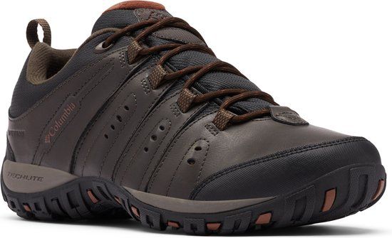 Columbia WOODBURN II WATERPROOF Heren Wandelschoenen - Cordovan, Cinnamon - Maat 45
