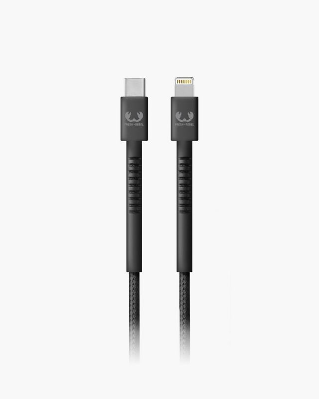 Fresh 'n Rebel 2CLC200SG Lightning-kabel 2 m Grijs