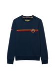Superdry & Co Sweatshirt navy / geel / donkeroranje / rood