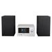 MEDION P85003 Micro chaîne audio - DAB+ - WiFi - Lecteur CD - Bluetooth - Argent