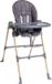 Chicco Polly Essential Chaise haute, réglable, Convient aux enfants 0-3 ans, Couleur : Gris anthracite