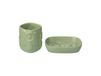 Nordic Nest Marimekko Set de salle de bain Unikko 2 pièces Pear