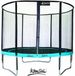 KANGUI Trampoline Punchi ATOLL 300 - Rond 305 cm - Bleu - Inclusief Veiligheidsnet en Ladder