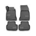 OMAC Tapis de sol pour Mercedes GLA Classe 2014-2021 Noir 4 pièces TPE