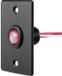 Interrupteur à bouton-poussoir 12V avec lumière annulaire rouge