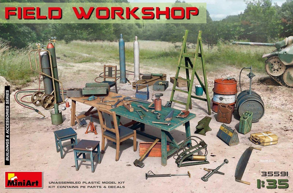 MiniArt FIELD WORKSHOP - 4820183312228