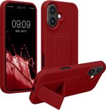 kwmobile back cover voor Apple iPhone 16 - Rabarber Rood