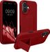 kwmobile back cover voor Apple iPhone 16 - Rabarber Rood