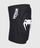 Venum Kontact Lycra Gel Kniebeschermers Zwart Wit - XS