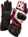 MUGENRACE Linea Sport Zwart Witte Rode Handschoenen Maat L