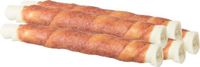 Trixie Denta Fun Duck Roll - Runderhuid met Eendenvlees - 17 cm, 50 Stuks