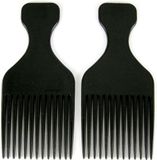 New Age Devi Hair Mode Afro Kam - Kam met wijde tanden voor de mooiste krullen - Krullenkam