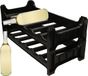 Cosy & Trendy Porte-bouteilles empilable - 12x bouteilles - noir - plastique