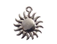 INNSPIRO Mooie bedels metalen hangers, zon, diameter: 16 mm, 25 stuks.