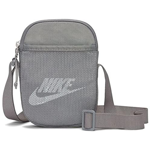 Nike BA5871-073 Heritage Sportrugzak - Grijs/Wit - Eén Maat