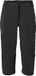 Vaude Bike Yaras 3/4 Fietsbroek Zwart 40 Vrouw