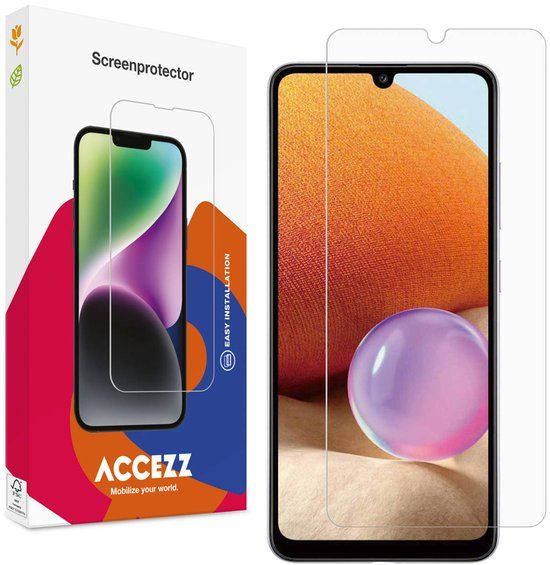 Accezz Screen Protector - Gehard Glas voor Samsung Galaxy A32 (4G)