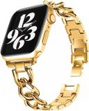 Strap-it luxe stalen horlogeband - goud