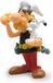 Plastoy figurine Asterix - Asterix with Dogmatix in his hand - 6 cm