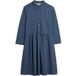 White Stuff Everly Jersey Shirt Dre Blue Imprimé Taille: 14 REGULAR