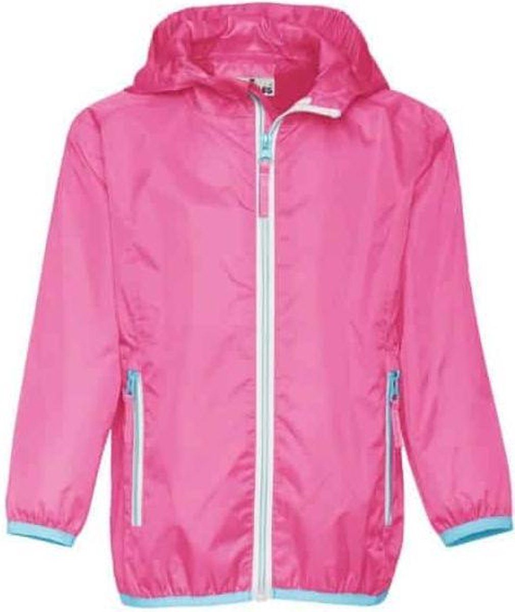 Playshoes regenjas met tas fuchsia - 4010952550696