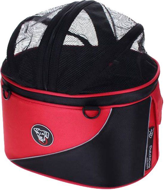 DoggyRide Cocoon Fietsmand - Rood - 49.4 l