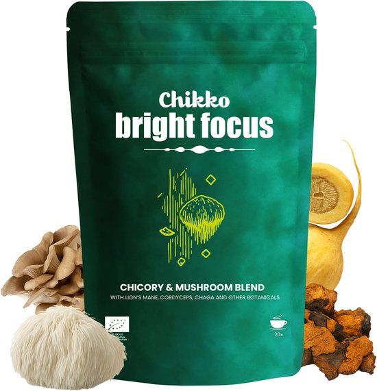 Chikko Bright Focus Mushroom Latte Mix 100g