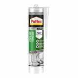 Pattex Spiegel, grijze elastische afdichtmiddel voor alle soorten lijmen en afdichten van spiegels en panelen, 280 ml x 25