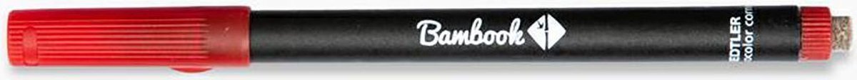 Bambook whiteboard stift - 0,6MM - Rood