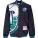 Dalmav Blouson Bomber Homme NBA Big Face 7.0 Veste Dalmav Noir