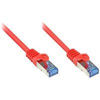 Alcasa 8060-H003R netwerkkabel Rood 0,25 m Cat6a S/FTP