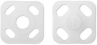 Prym Aannaai drukknopen 15 stuks 9 mm plastic wit