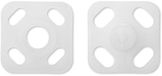 Prym Aannaai drukknopen 15 stuks 9 mm plastic wit