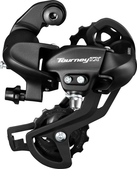 Shimano Tourney RD-TX800 Achterderailleur - 7/8 Speed - Zwart