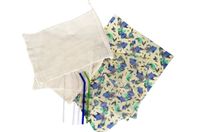 BIRAMBEAU Beewraps ontdekkingset, geen afval, onbreekbaar, glazen rietjes voor groentetuis, beewraps